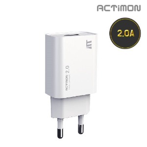 엑티몬 2.0A USB 1포트 가정용 충전기(케이블미포함)(MON-TC-211)