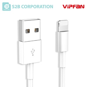 VIPFAN 1m 고속충전케이블 X3(8핀)
