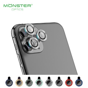 몬스터옵틱스 메탈 아머 카메라 렌즈 강화 유리(2매)(아이폰14/14PLUS)