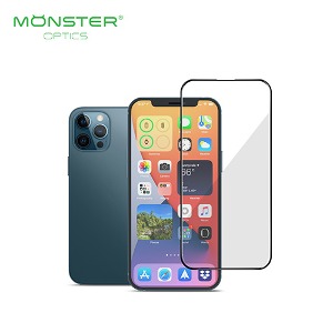 몬스터옵틱스 2.5D 풀커버 강화유리(아이폰14시리즈)