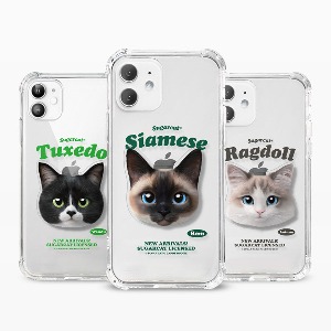 [제작] 슈가캣 뉴페이스 고양이 아크릴 스마트톡 + 방탄 젤리 케이스 VOL.2