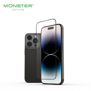 몬스터옵틱스 2.5D 풀커버 강화유리(아이폰15시리즈)