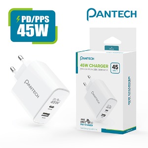 팬텍 PD45W 초고속 2포트(C/USB) 가정용충전기(본체)