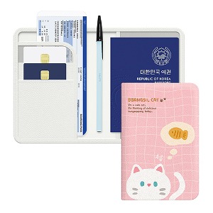 [제작] S 저스트포유 빵실캣 해킹방지 여권 케이스
