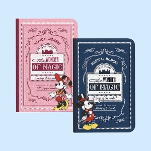 [제작] S 디즈니 빈티지 매직북 해킹방지 여권 케이스